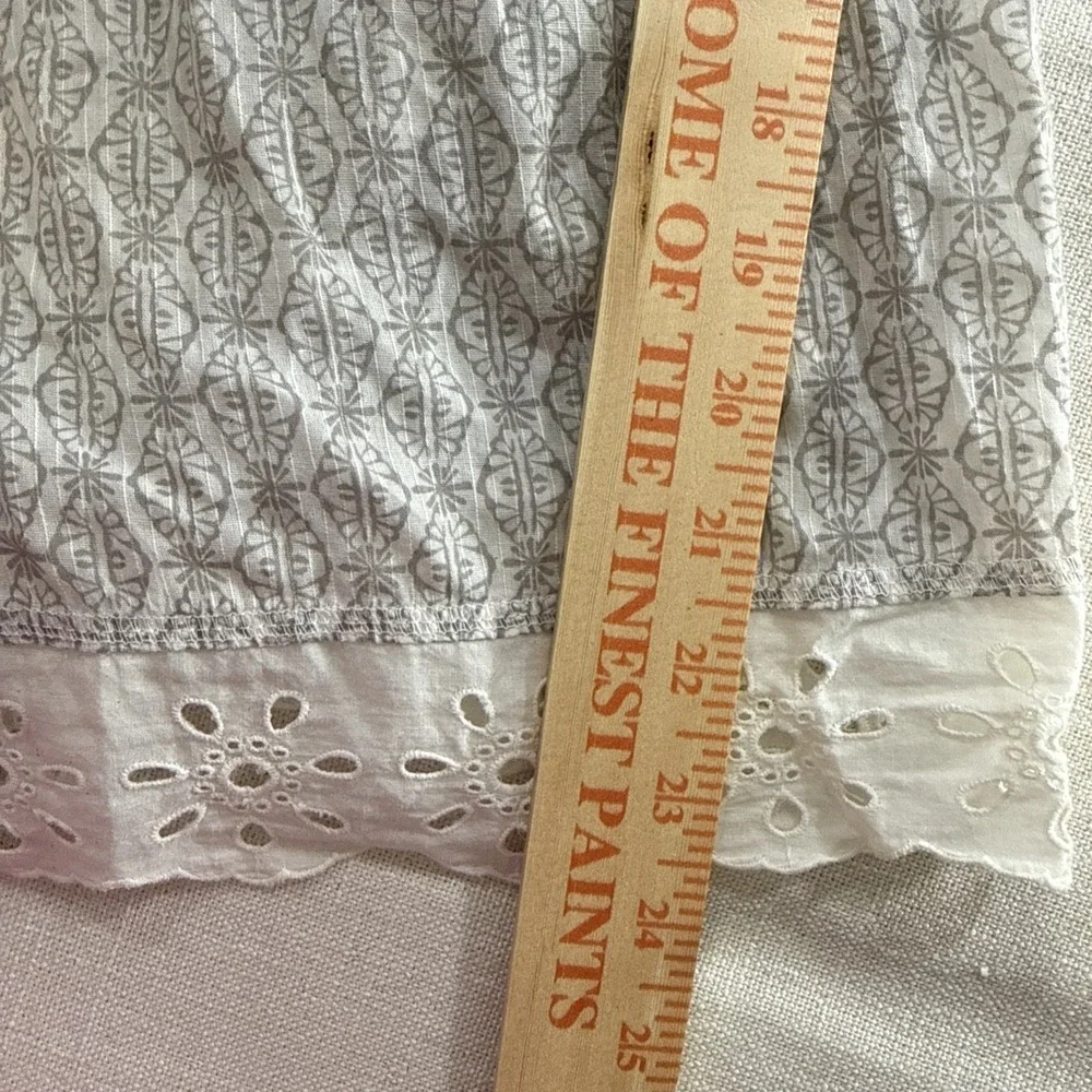 Hollister Top Womens S Babydoll Eyelet Trim Boho Indie Sleaze Coquette Y2K - Picture 9 of 9